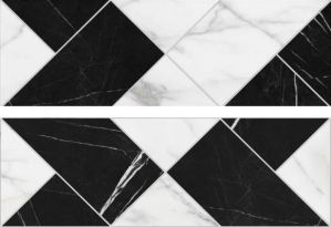 Плитка глазурованный глянцевый Tangram White 120Х40