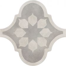 Плитка глазурованный матовый Equipe Curvytile Factory Blume Grey 26.5Х26.5