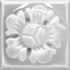 Плитка глазурованный глянцевый Spring Flower White 4Х4