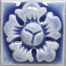 Плитка глазурованный глянцевый Spring Flower Cornflower 4Х4